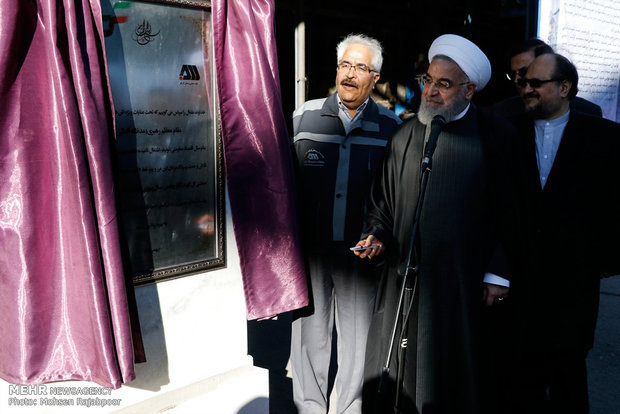 Ruhani'nin Kirman ziyaretinden kareler