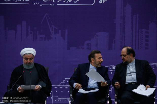 Ruhani'nin Kirman ziyaretinden kareler