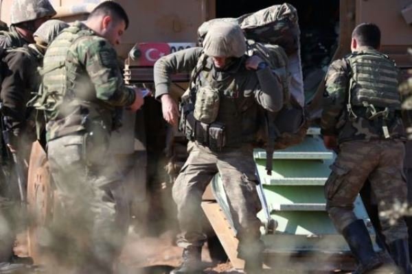کشته شدن ۱۴ نظامی ترک از زمان آغاز عملیات «عفرین»