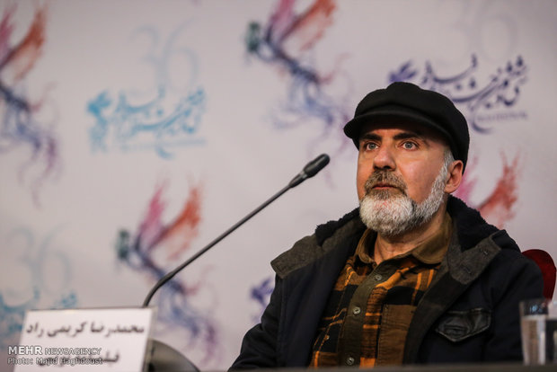 محمدرضا کریمی راد در سومین روز از سی و ششمین جشنواره فیلم فجر