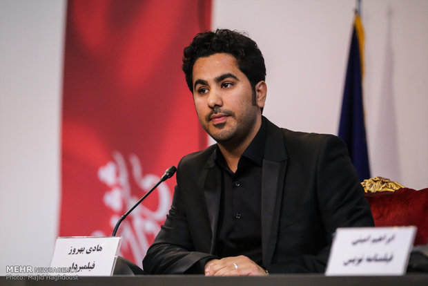هادی بهروز در سومین روز از سی و ششمین جشنواره فیلم فجر