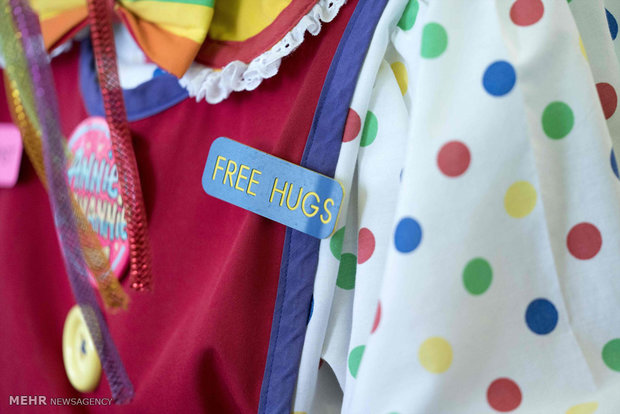 گردهم آیی دلقک ها در لندن