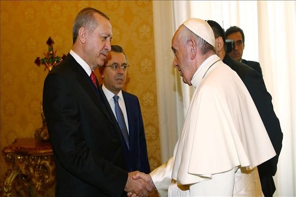 Erdoğan, Papa Francis ile Gazze'yi konuştu