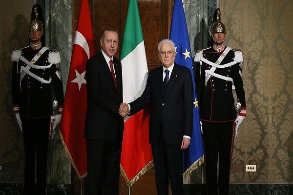 اٹلی اور ترکی کے صدور کی باہمی ملاقات