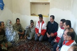 رئیس جمعیت هلال احمر کشور از مناطق زلزله زده کوهبنان بازدید کرد