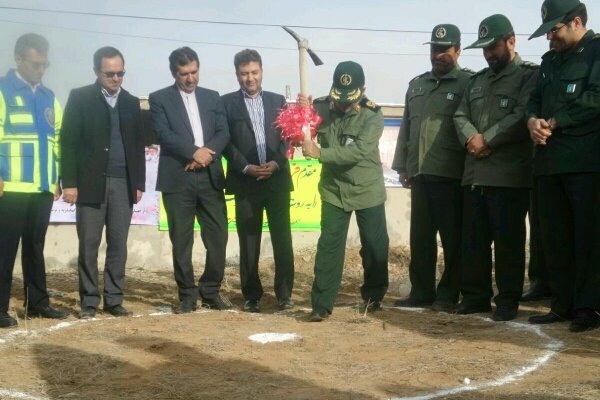 پایگاه اورژانس جاده ای دهستان دشتروم شهرستان بویراحمد کلنگ زنی شد