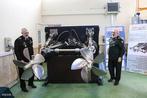 Ministry of defense unveils 1800 hp steerable propeller