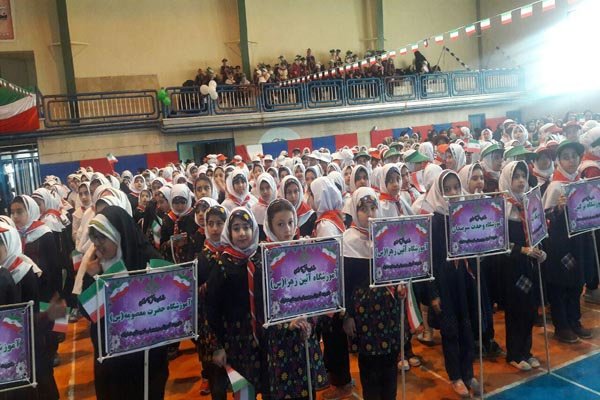 شرکت۸۰۰دانش آموز دماوندی در مانور تشکیلاتی یاوران انقلاب