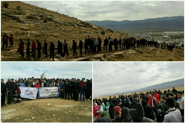 همایش بزرگ کوه پیمایی خانوادگی در اسلام آبادغرب برگزار شد