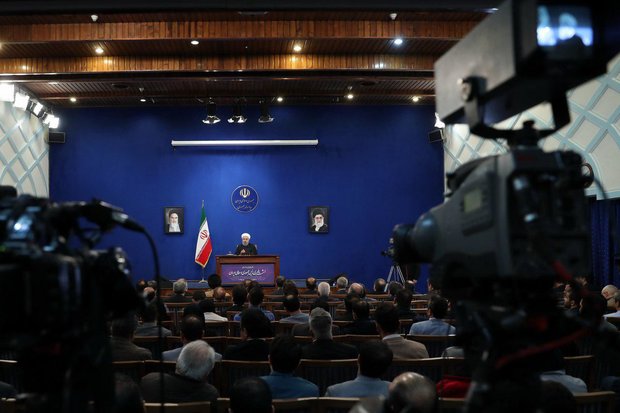 پاسخ حسن روحانی به سوال خبرنگار مهر در نشست خبری