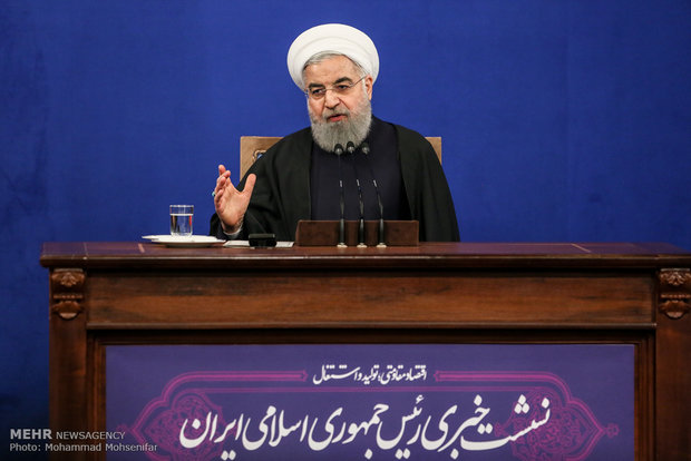 Pres. Rouhani to attend presser with national, foreign media