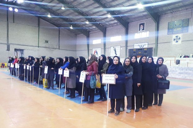 مسابقات آمادگی جسمانی بانوان شاغل در ادارات خرم‌آباد برگزار شد