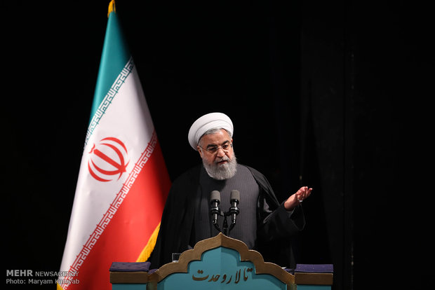 Pres. Rouhani at Book of the Year Award ceremony