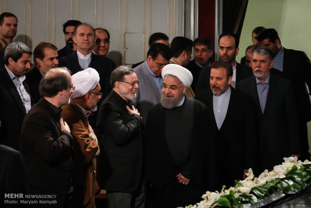 Pres. Rouhani at Book of the Year Award ceremony