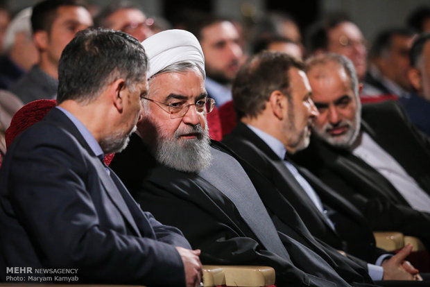 Pres. Rouhani at Book of the Year Award ceremony