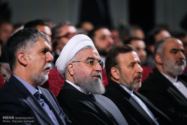 Pres. Rouhani at Book of the Year Award ceremony