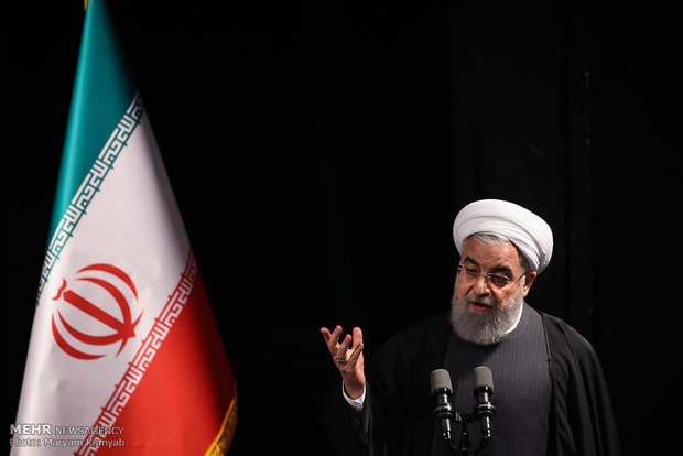 Pres. Rouhani at Book of the Year Award ceremony