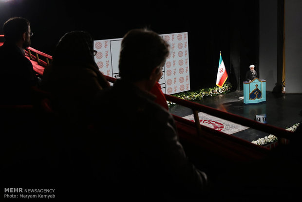 Pres. Rouhani at Book of the Year Award ceremony