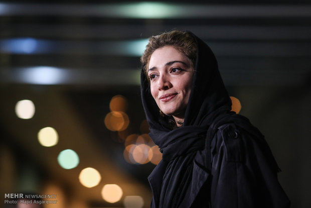 مینا ساداتی بازیگر فیلم سرو زیر آب ششمین روز جشنواره فیلم فجر