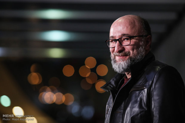 رضا بهبودی بازیگر فیلم سرو زیر آب ششمین روز جشنواره فیلم فجر