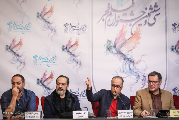 نشست خبری فیلم اتاق تاریک