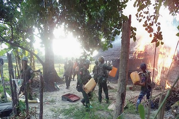 میانمار میں تین بم دھماکوں میں متعدد افراد زخمی