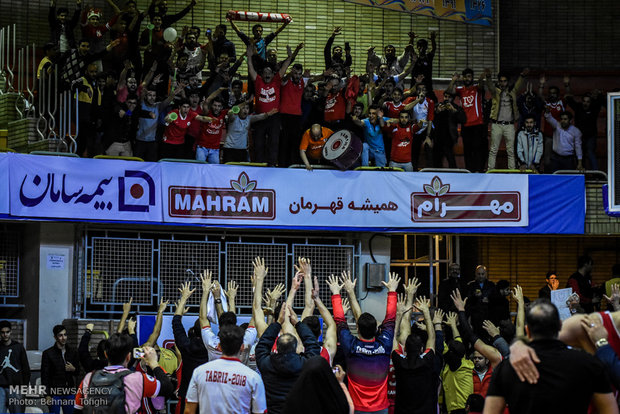 مرحله نیمه نهایی مسابقات بسکتبال لیگ برتر 