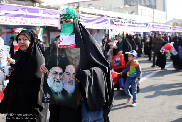 Feb. 11 rallies underway in Tehran