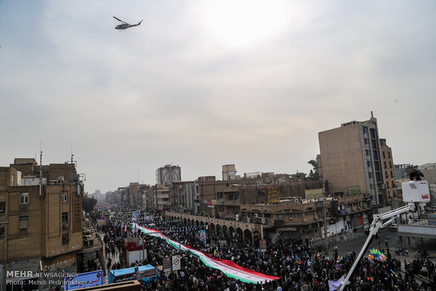 راهپیمایی یوم الله ۲۲ بهمن در اهواز
