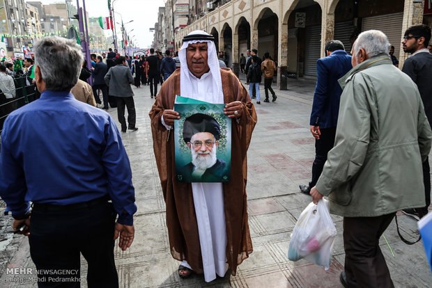 راهپیمایی یوم الله ۲۲ بهمن در اهواز