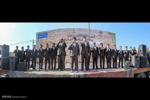 راهپیمایی یوم الله ۲۲ بهمن در لارستان - علی یگانه لاری