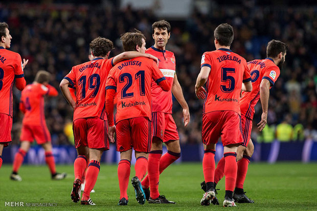 دیدار تیم های فوتبال رئال مادرید و رئال سوسیداد‎ 