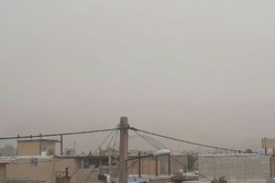 تداوم گرد و غبار در نواحی مرزی کرمانشاه /بارش باران از اواخر هفته