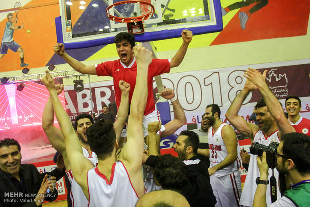 Tebriz, İran Basketbol Süper Ligi'nin şampiyonu oldu