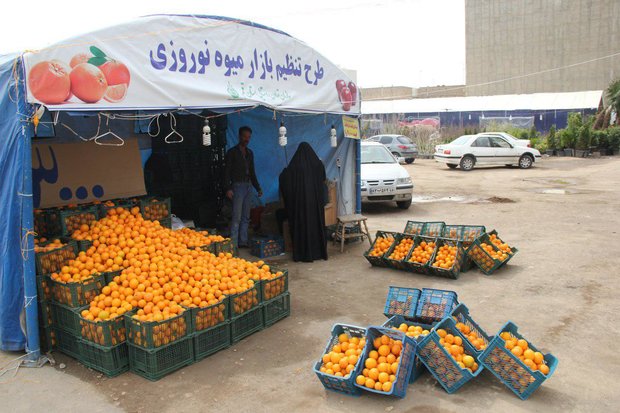 توزیع میوه شب عید در ۱۰۰ نقطه از استان اردبیل
