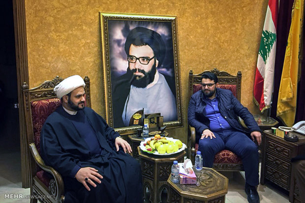 سفر شیخ اکرم الکعبی دبیرکل نُجَباء به لبنان پس از شایعه ترور