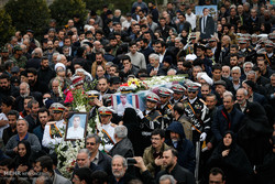 Funeral of three Iranian sailors