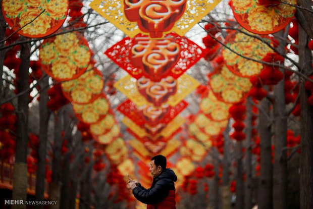 إحتفالات بمناسبة حلول العام الصيني الجديد 