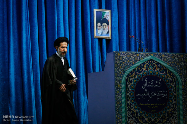 اقامه نماز جمعه تهران به امامت حجت الاسلام ابوترابی فرد