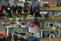 برترین‌های مسابقات پرش با اسب و چاپارچابک در کرمانشاه مشخص شدند