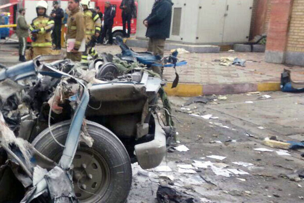 انفجار در پمپ گاز جاده قدیم کرج/۴ نفر مصدوم شدند
