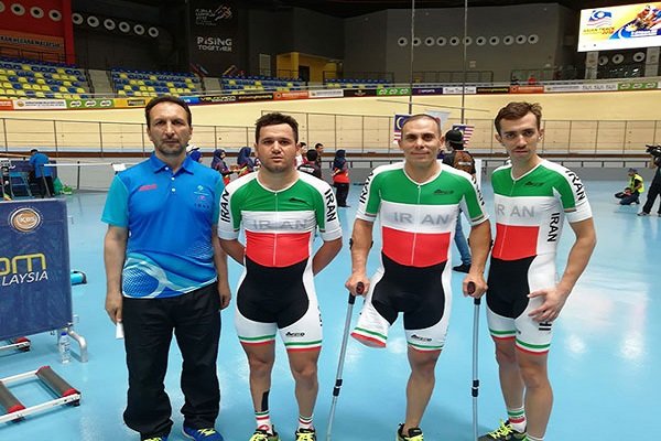 Iranian cyclist wins first gold at Para Asian Track C’ships  