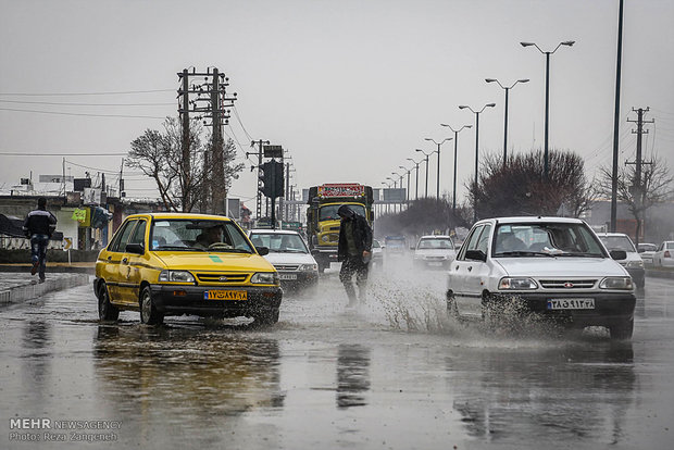 İran’da yağmur yağışı etkili oldu