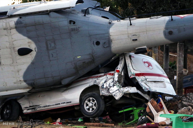 زلزله و سقوط هلیکوپتر در مکزیک‎