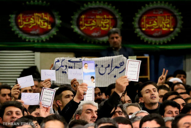 People of East Azerbaijan Province meet with Ayatollah Khamenei