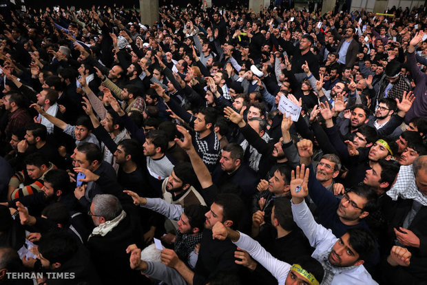 People of East Azerbaijan Province meet with Ayatollah Khamenei