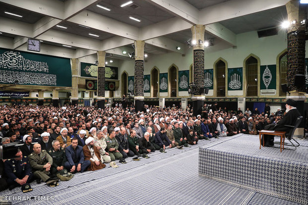 People of East Azerbaijan Province meet with Ayatollah Khamenei