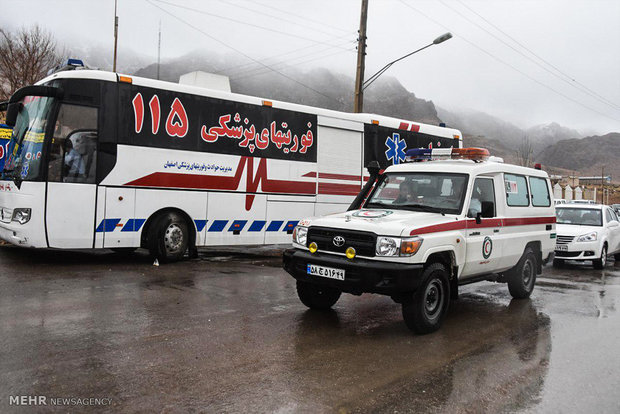 امدادرسانی در محل سقوط هواپیمای ATR72 آسمان 