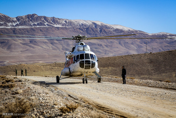 مواصلة البحث عن ركام طائرة ATR72 رحلة طهران - ياسوج