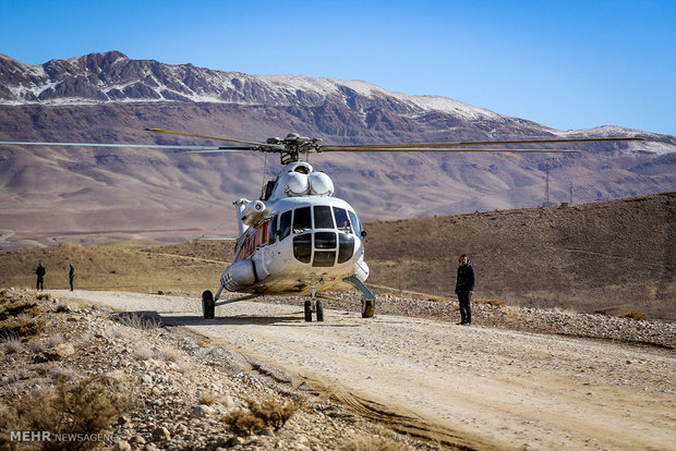 مواصلة البحث عن ركام طائرة ATR72 رحلة طهران - ياسوج 